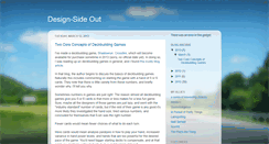 Desktop Screenshot of designsideout.com